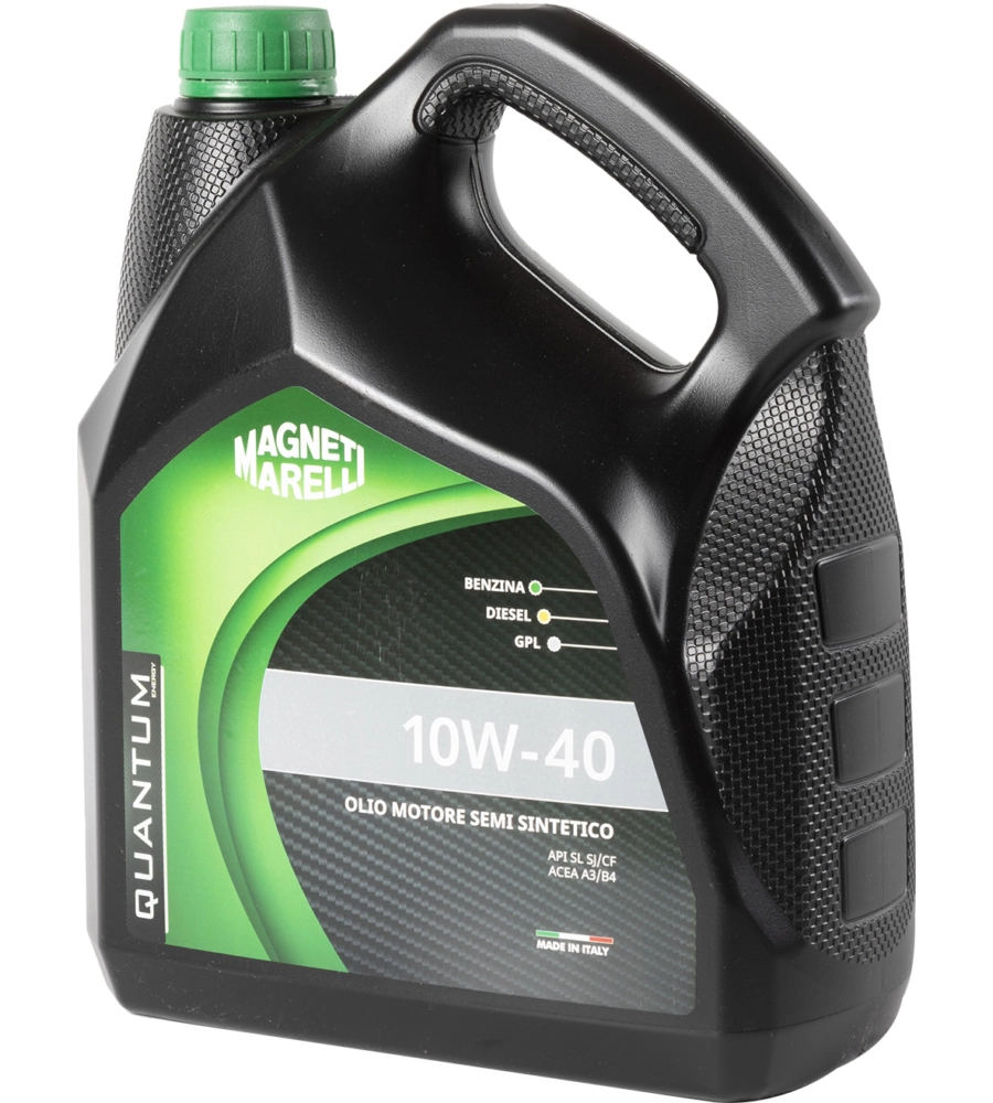 4 pezzi olio quantum marelli 10w40 semi sint. 4lt